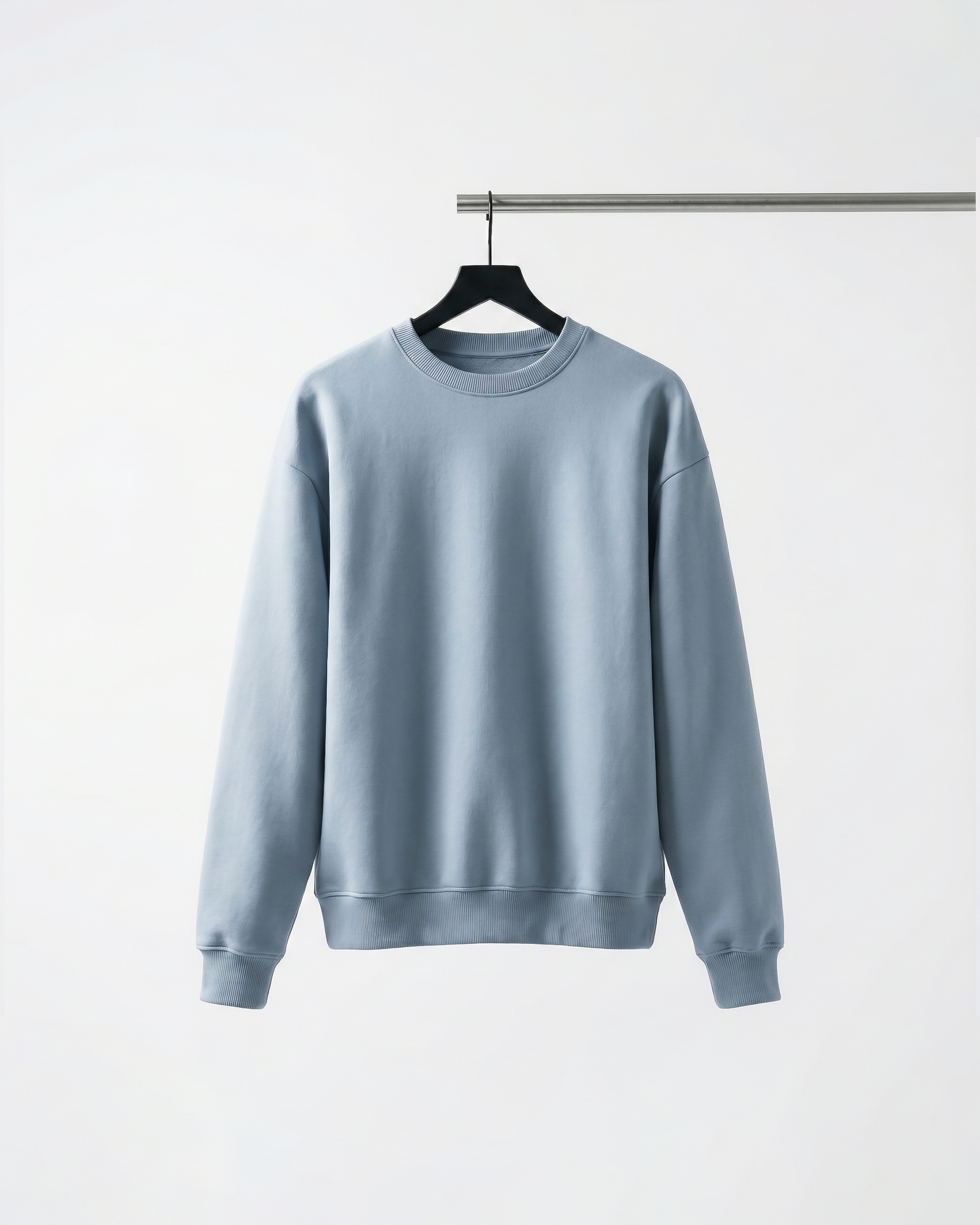 BASIC ICE BLUE SWEATSHIRT