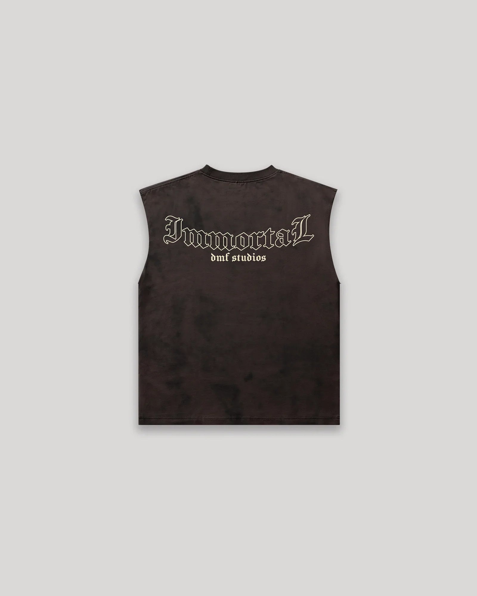 IMMORTAL WASHED BROWN VEST - DRIPMYFIT