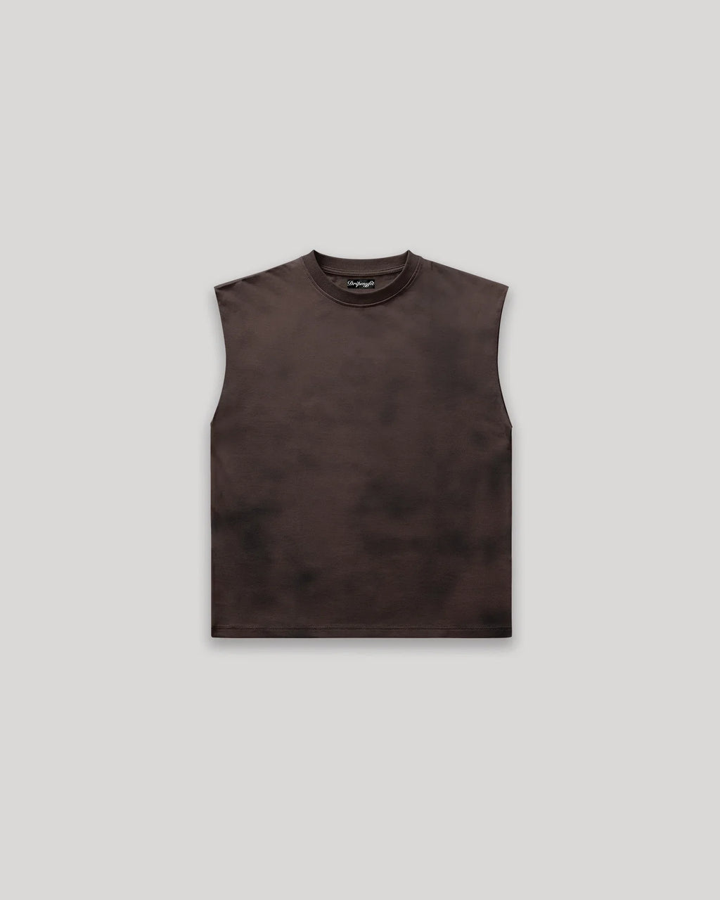 IMMORTAL WASHED BROWN VEST - DRIPMYFIT